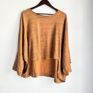 Free People Beach Oversized Cropped Top M